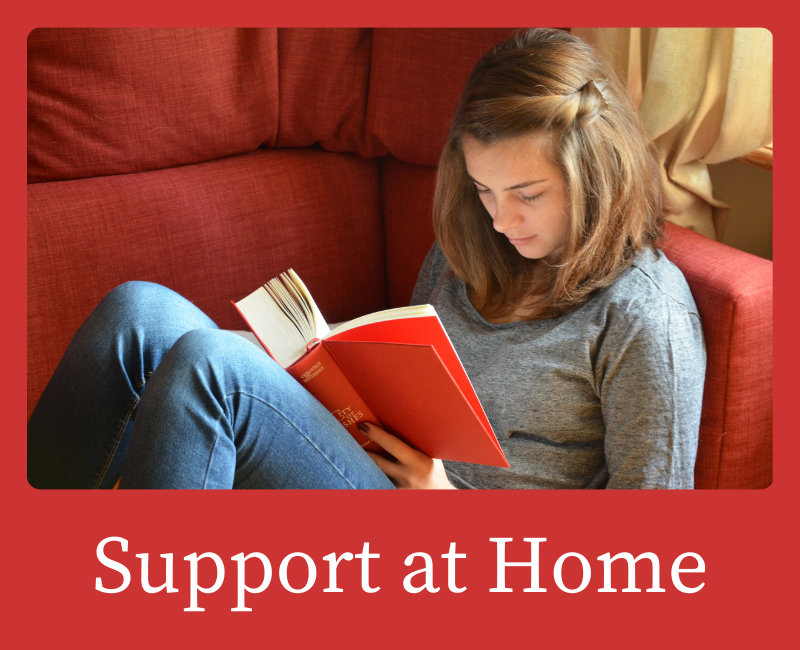Reading support at home